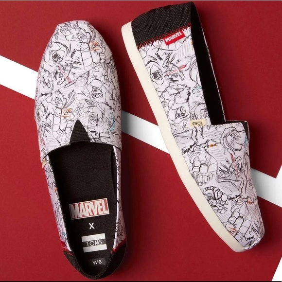 Marvel Toms Alpargata Slip-On Sneaker - Picture 1 of 6